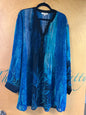 Serengeti Blouse - Blue - 3X