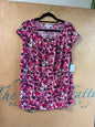 Liz Claiborne Blouse - Pink multicolor - 1X NWT