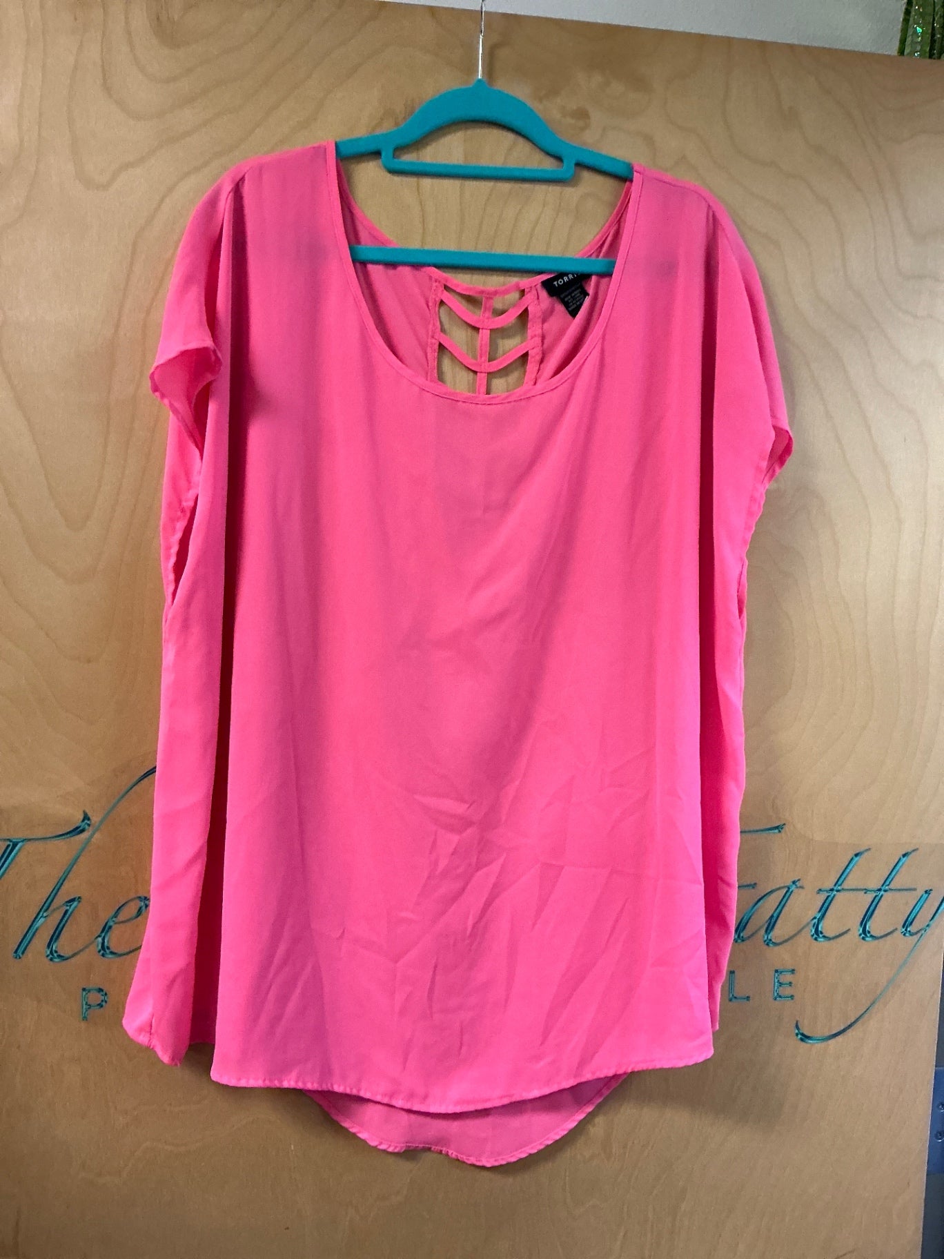 Torrid Blouse - Pink - 3