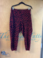 Torrid Stretch Capri - Red and black - 24