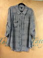 TORRID Blouse - Black and White - 3