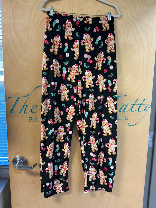 Holiday Time Pajama Pants - Black - 3X
