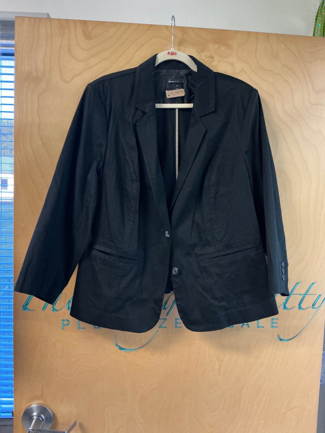 Lane Bryant Blazer - Black - 24