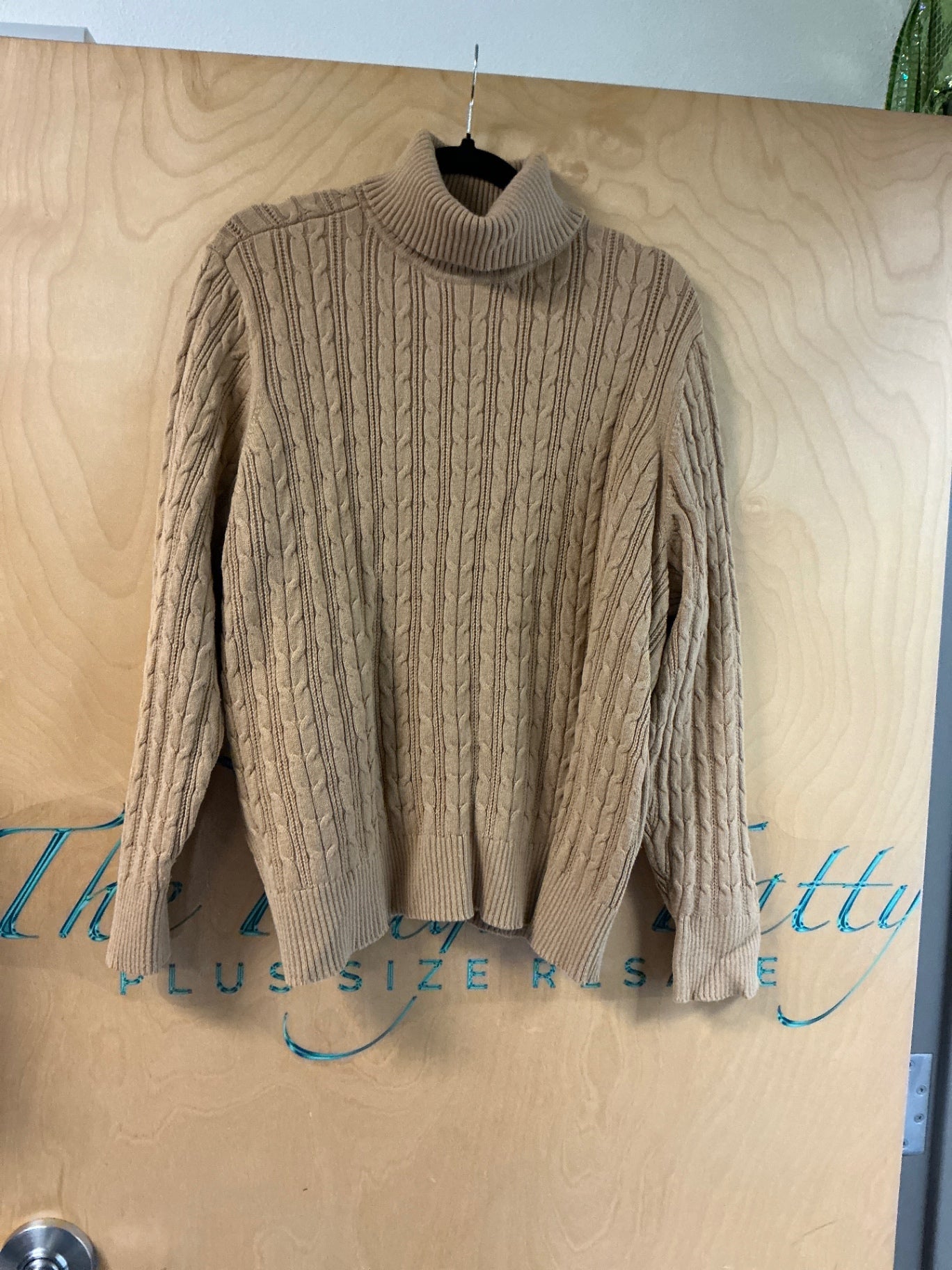 St. John's Bay Sweater - Beige - 4X