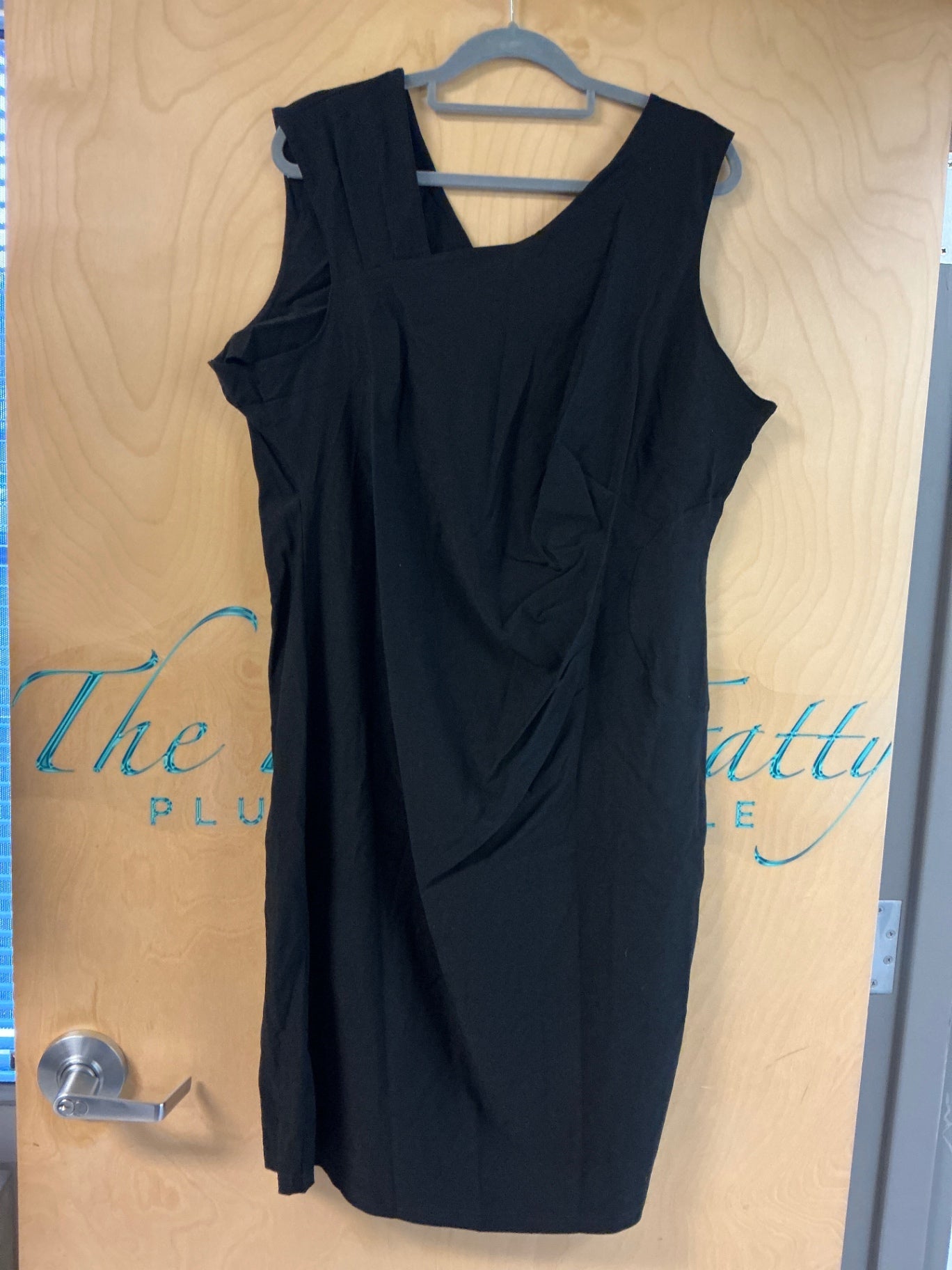Haute Edition Sleeveless Dress - Black - 2X
