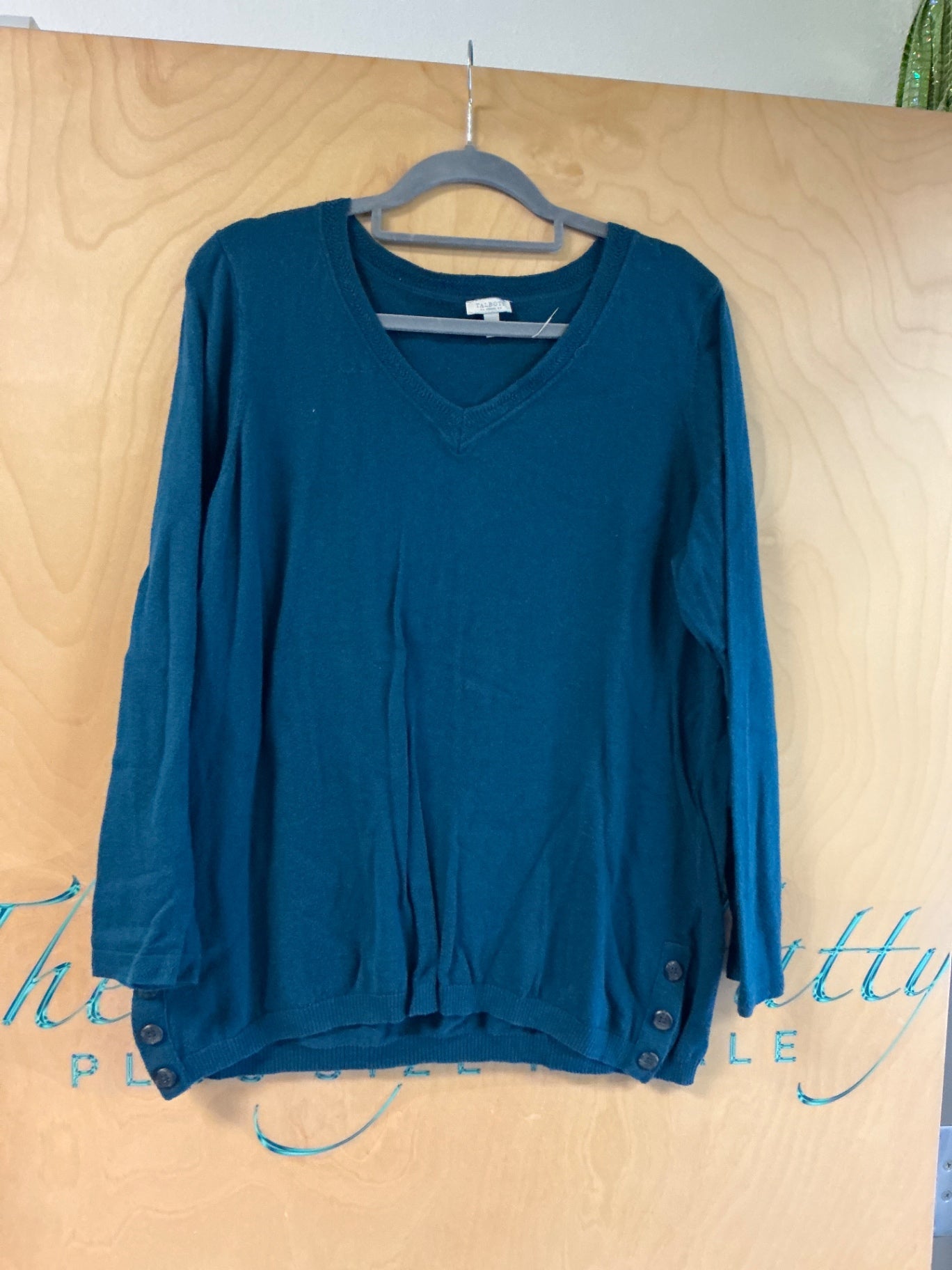 Talbot's Sweater - Blue - 1X
