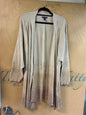 Isaac Mizrahi Live! Cardigan - Beige - 5X